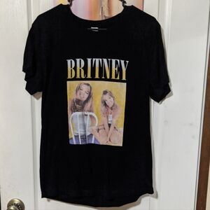 Britney Spears Baby One More Time Album BOMT Photoshoot Short Sleeve T-shirt Med